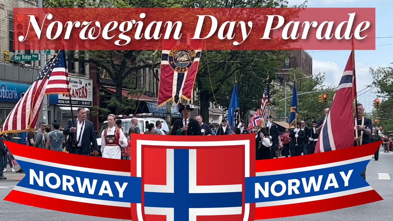 68th annual Norwegian Day Parade in Brooklyn, New York, May 15, 2022