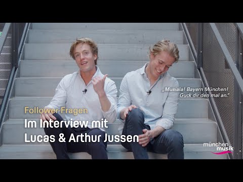 Im Interview mit Lucas und Arthur Jussen | München 2025