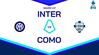 Gyvai | Apšilimas | INTER-COMO | Serie A Enilive 2024/25