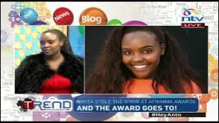 Nikita Nikita Kering on stealing the show at Afrimma awards || #theTrend