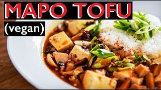 Vegan Mapo Tofu recipe | HOW TO MAKE SPICY DOUBANJIANG DOUFU (麻婆豆腐)