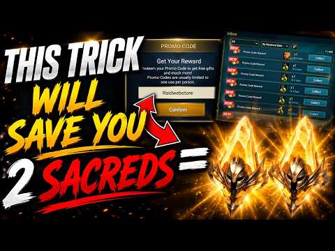 2 FREE SACRED SHARDS - NEW CODE FOR EVERYONE - RAID: Shadow Legends - RSL