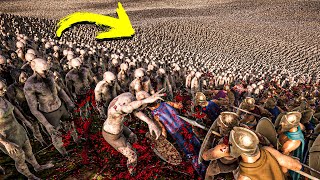 1.000.000 de Zumbis Vs 300 Spartanos | Ultimate Epic Battle Simulator 2