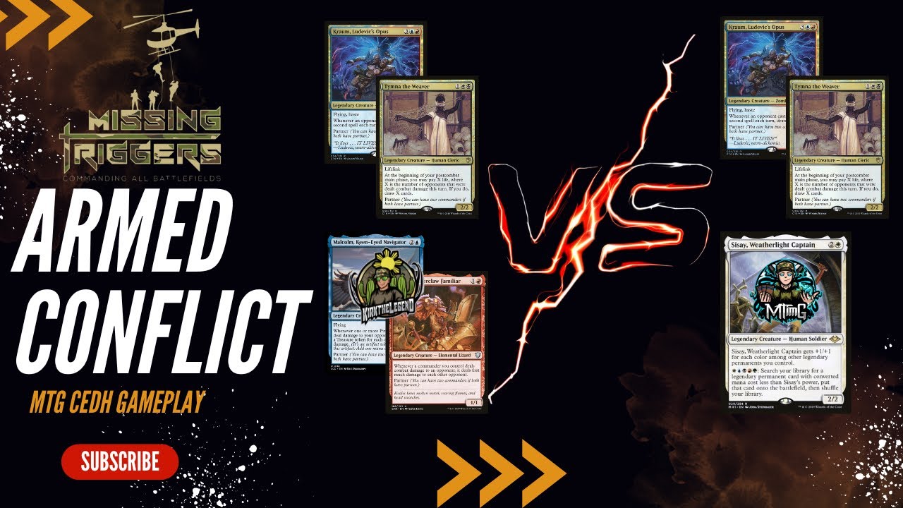 How many turns does it take to win in cEDH? Rhystic study is good. Tymna/Kraum V Sisay V Malcolm/Ked thumbnail