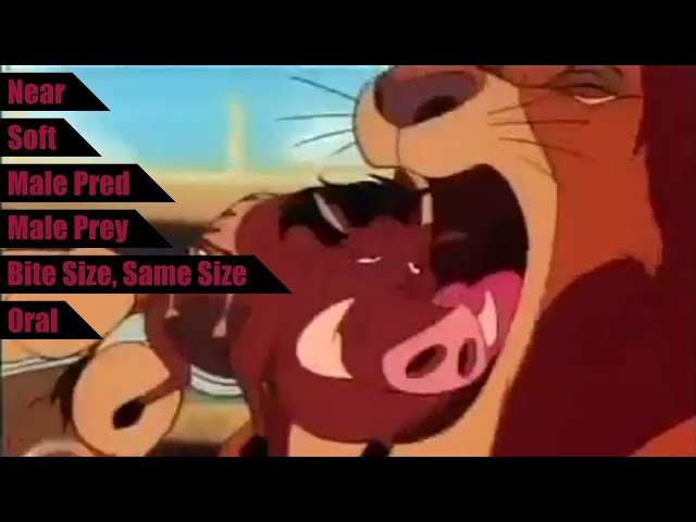 Savage Display - Timon & Pumbaa (S2E21) | Vore in Media class=