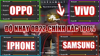 Free Fire | Độ Nhạy OB22 Chính Xác 100% Cho Tất Cả Điện Thoại | Killer TV