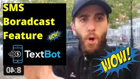 Textbot.ai Tutorial Broadcast Feature - Bulk SMS Marketing Software