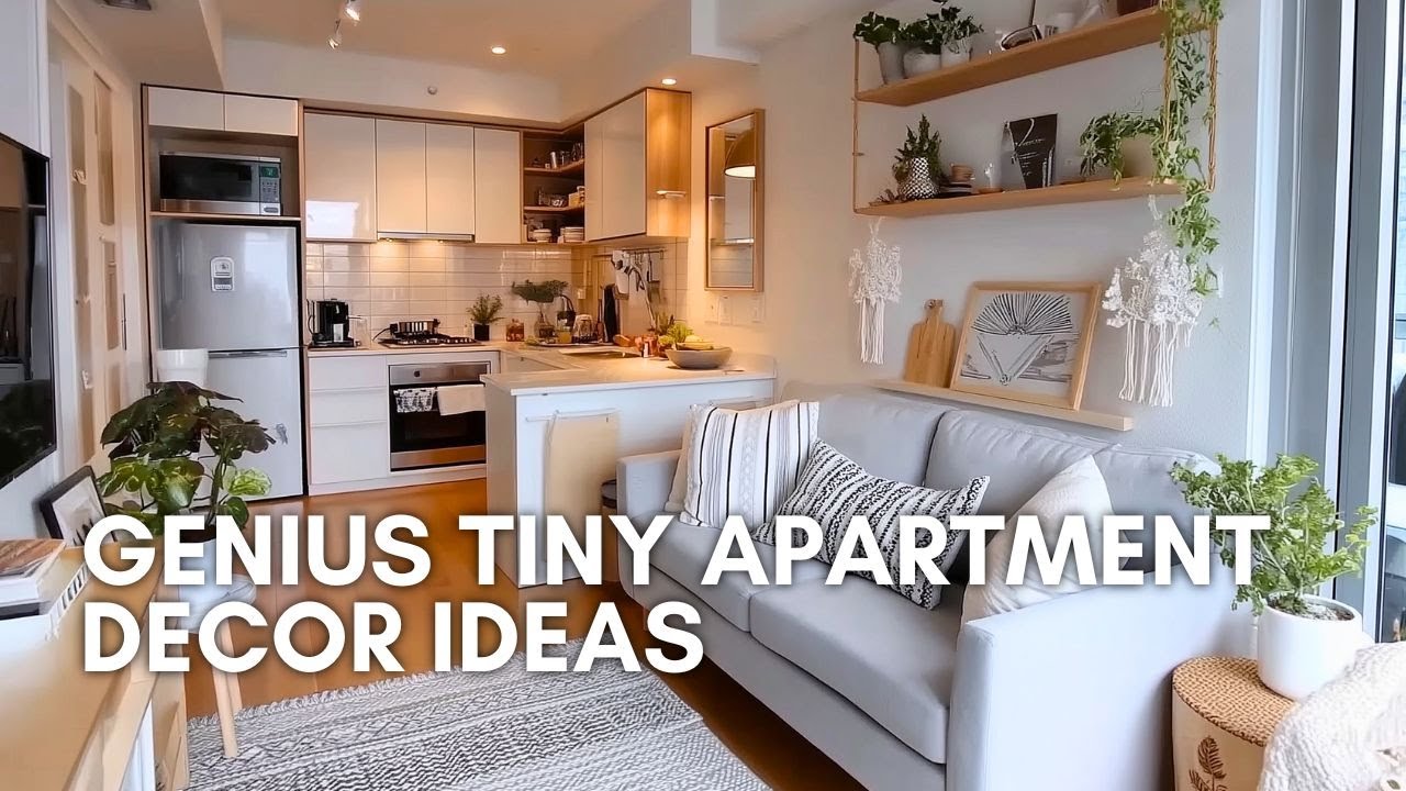 Genius Tiny Apartment Decor Ideas That Instantly Maximize Space in ...