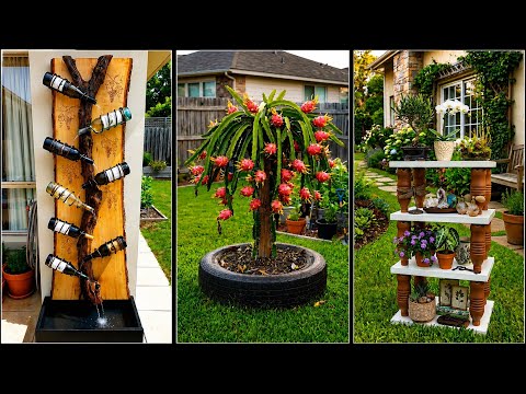 ASMR Construction TikTok 🪴| 18 Genius Ideas With Household Materials #asmr #diy #house #homedecor