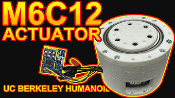 How to Assemble M6C12 Actuator for Berkeley UC Humanoid Lite Robot | Step by Step Robotics Tutorial