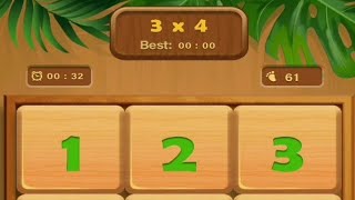 Wooden Number Jigsaw - 2 levels (Botanica Games) @JEDO12 screenshot 5