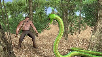 Anaconda Attack Simulator 3D (by Bleeding Edge Studio) Android Gameplay [HD]