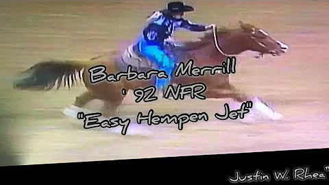 Barbara Merrill - 1992 NFR|Created By: Justin W. R...