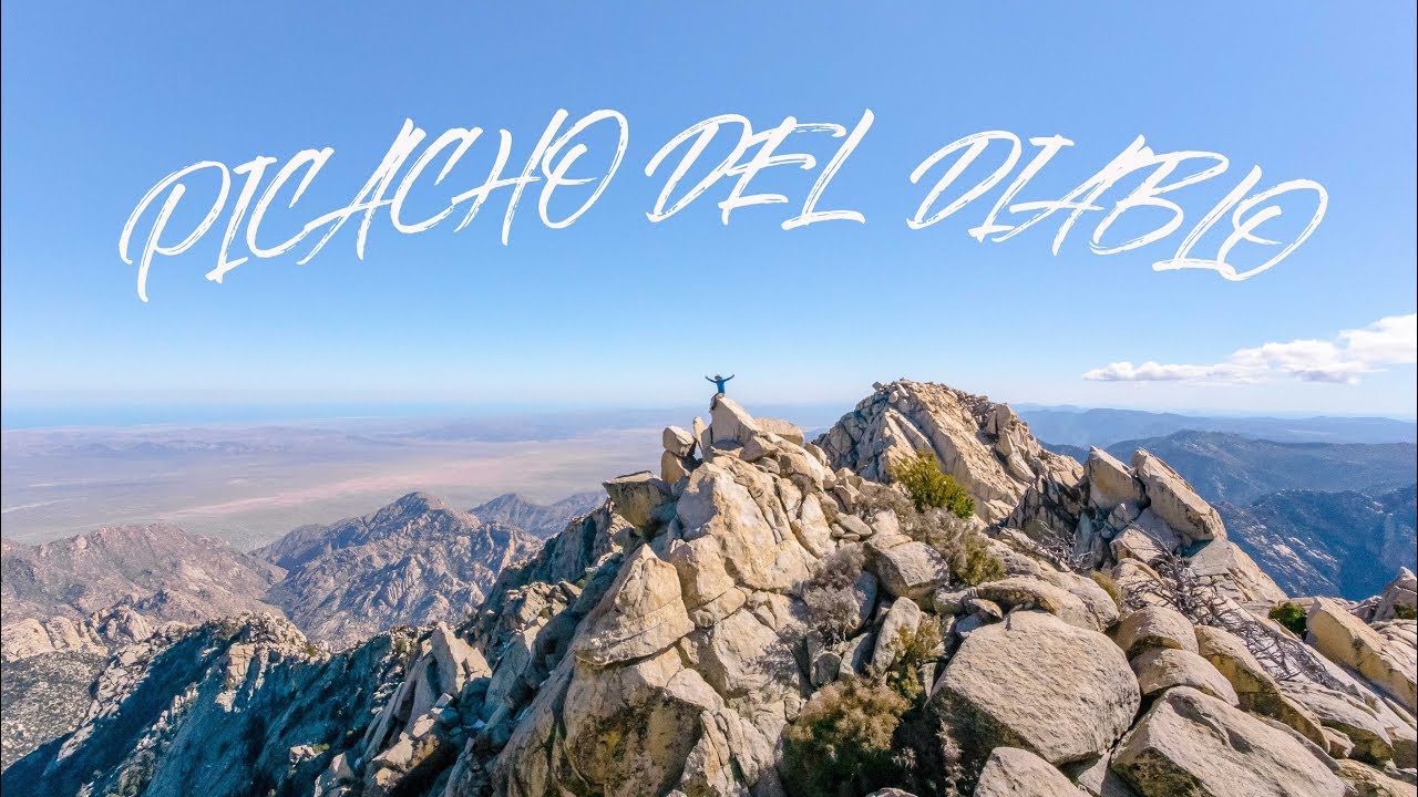 Así es el camino para llegar al Picacho del Diablo, la cima de Baja ...