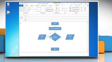 How to make a flow chart in Outlook 2013