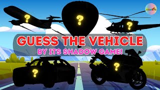 Guess the Vehicle: Shadow Guessing Game for Kids #kidsgames #vehicles #kiddizoo screenshot 5