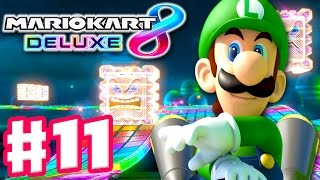 Luigi! Triforce Cup! Online 150cc Tournament! - Mario Kart 8 Deluxe - Gameplay Walkthrough Part 11