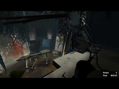 Portal 2 - Challenge mode 1-1 no portals