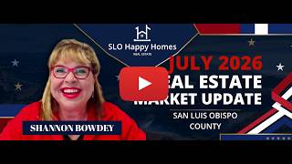 July 2026 San Luis Obispo County Real Estate Market Update