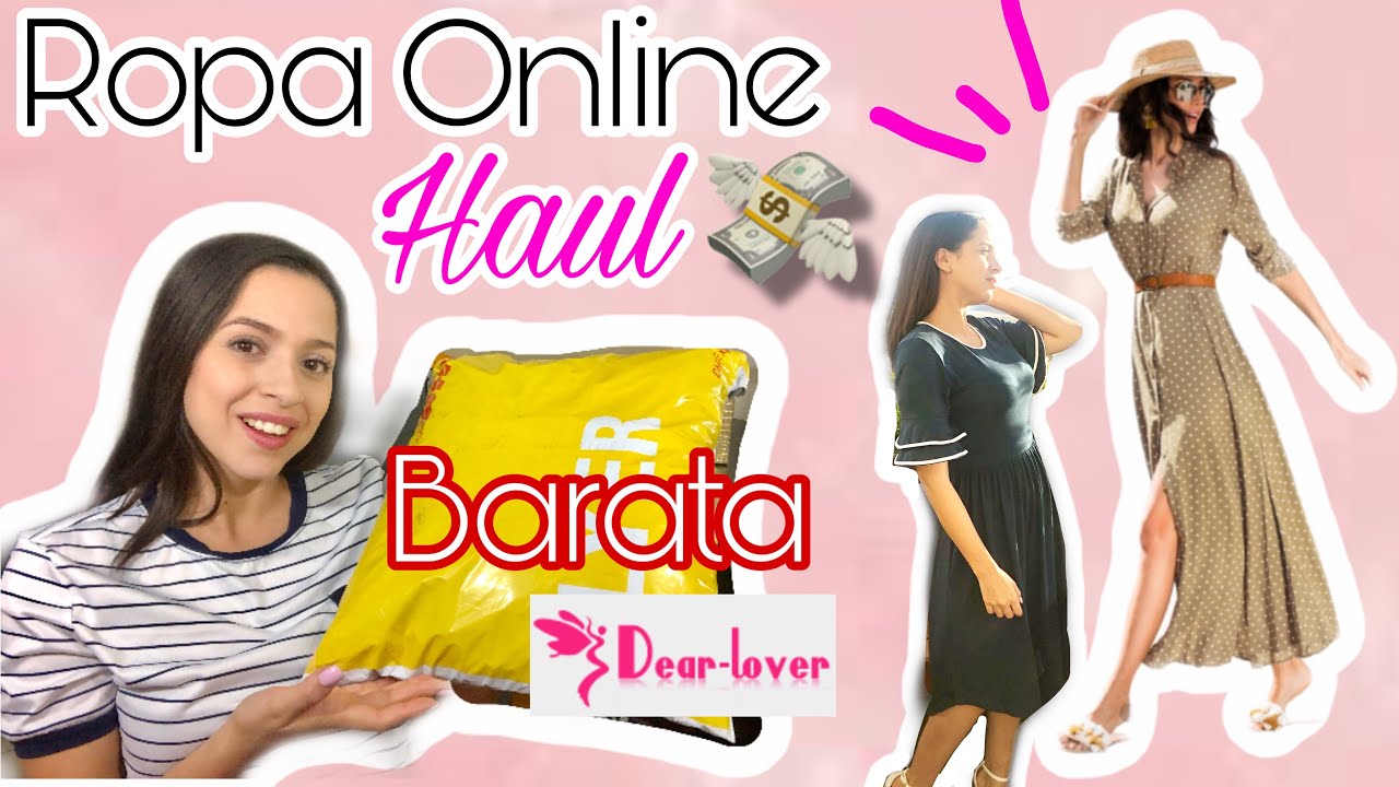 Ropa Barata en Línea ? | precios de Mayoreo |LO QUE PEDÍ Vs LO QUE  RECIBÍ|COMPRAS ONLINE|DEARLOVER - YouTube