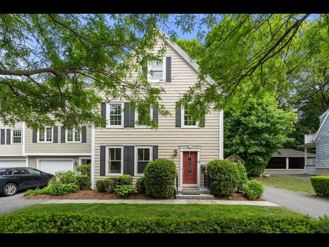 68 Linden Street, Wellesley, MA home video tour