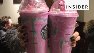 What Does the Unicorn Frappuccino From Starbucks Taste Like? screenshot 1
