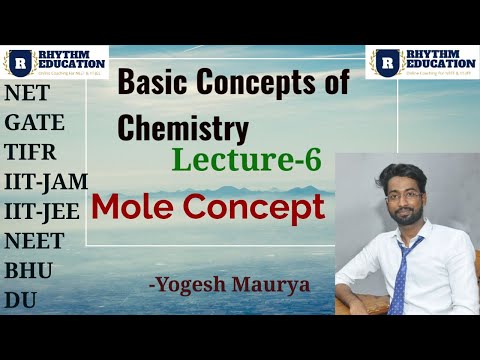 Mole Concept | Molar Mass | Lecture-6 | NEET, JEE, Class11, NCERT, CBSE | Rhyt...