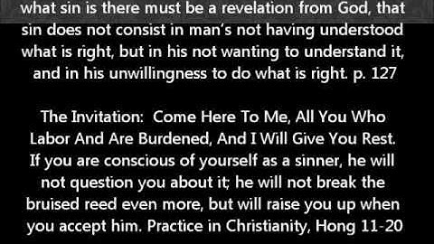 Soren Kierkegaard by David Swenson (1921) Part 5 of 6