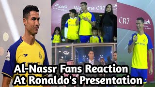 Al-Nassr Fans Reaction When Cristiano Ronaldo Arrived At Marsoul Park?cr7 Ronaldo alnassrfc