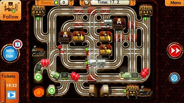 Train Track Maze - Rail Maze 2 - Train Puzzle Game - Android Gameplay #.056