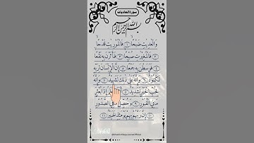 SURAH AL-ADIYAT(سورة العاديات) - Egzon Ibrahimi #jummamubarak #egzonibrahimi