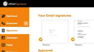 eMailSignature Online (2013 through 2014) - How to create an email signature