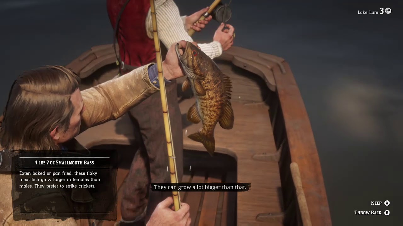 RDR2 fishing on story mission YouTube