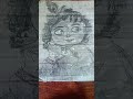 my 2 year old krishna ji drawing