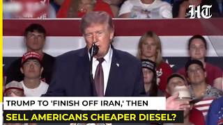 On Cam: Trump Threatens To ‘Finish Off Iran,’ Sells Americans Cheaper Diesel Dream Before Midterms