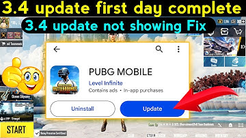 how to pubg 3.4 update not showing in play store | pubg mobile update problem solve play store