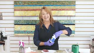 Mixed Media Tutorial With Sandra Duran Wilson - D Leaf Wood Cutouts