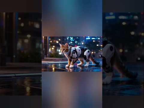 تحويل القطة إلى روبوت