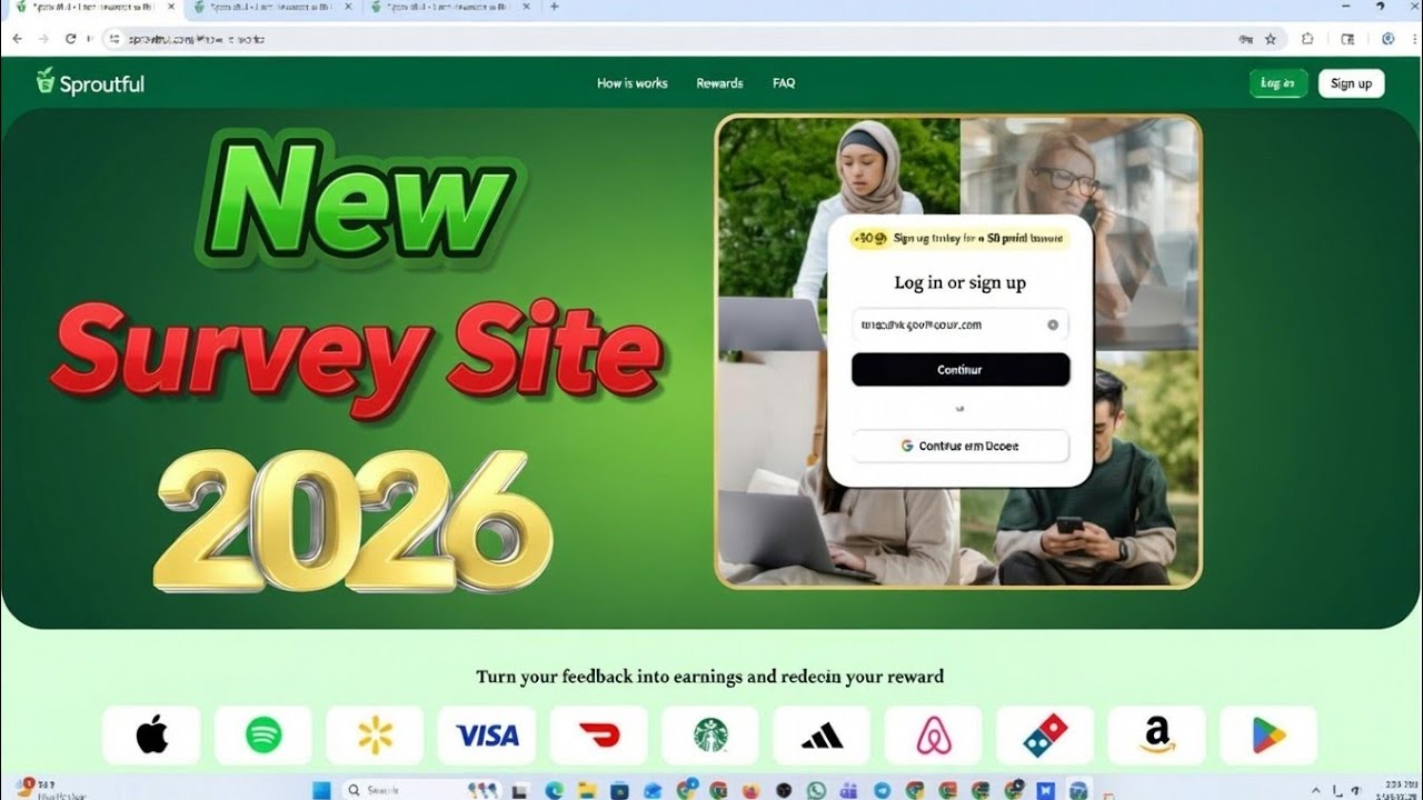 New Survey Site account Create Bangla | Survey Profile Setup | best survey site 2026