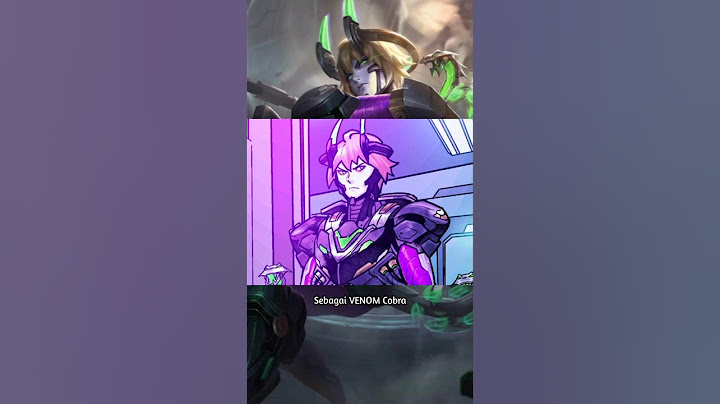 Kisah Dyrroth V.E.N.O.M. Cobra #mlbb #MLBBCreator #mobilelegendsbangbang