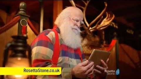 Bilingual Santa - Give the gift of language - Rosetta Stone