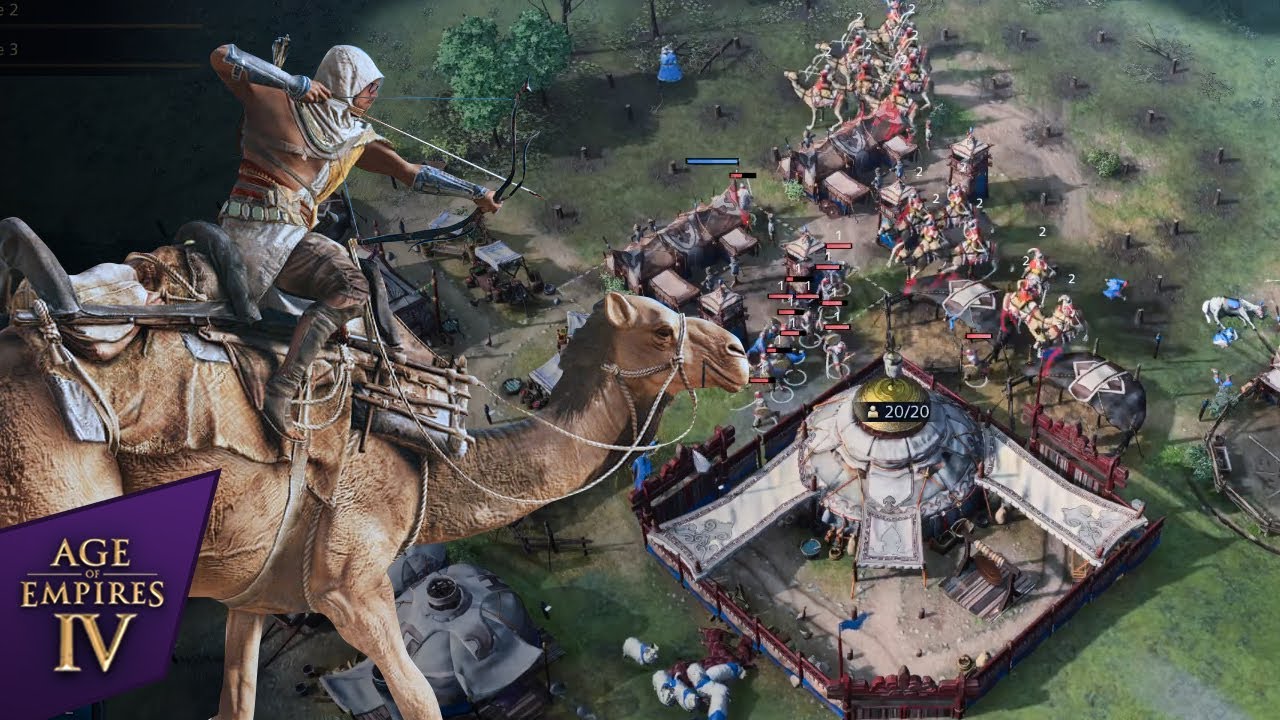 Horsemen Camel Archer combo vs Mongols