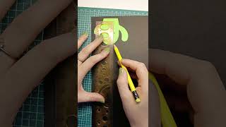 1-Minute Bookmark ! #shorts #shortsindia #ytshorts #diy #craft #craftideas