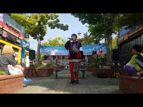 180428 on E-HIBISCUS(prod.Truman) 진주경상대정문퇘장군앞직캠