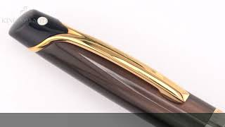 SHEAFFER シェーファー 万年筆 VLR ゴールドトリム グロッシーブラウン