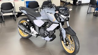 LATEST NAKED BIKE YAMAHA FAZER FZ15 GRAY ABS - ACTUAL UNIT WALKAROUND