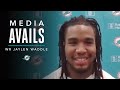 Jaylen Waddle Talks 2021 Rookie Minicamp | Miami Dolphins Media Avails