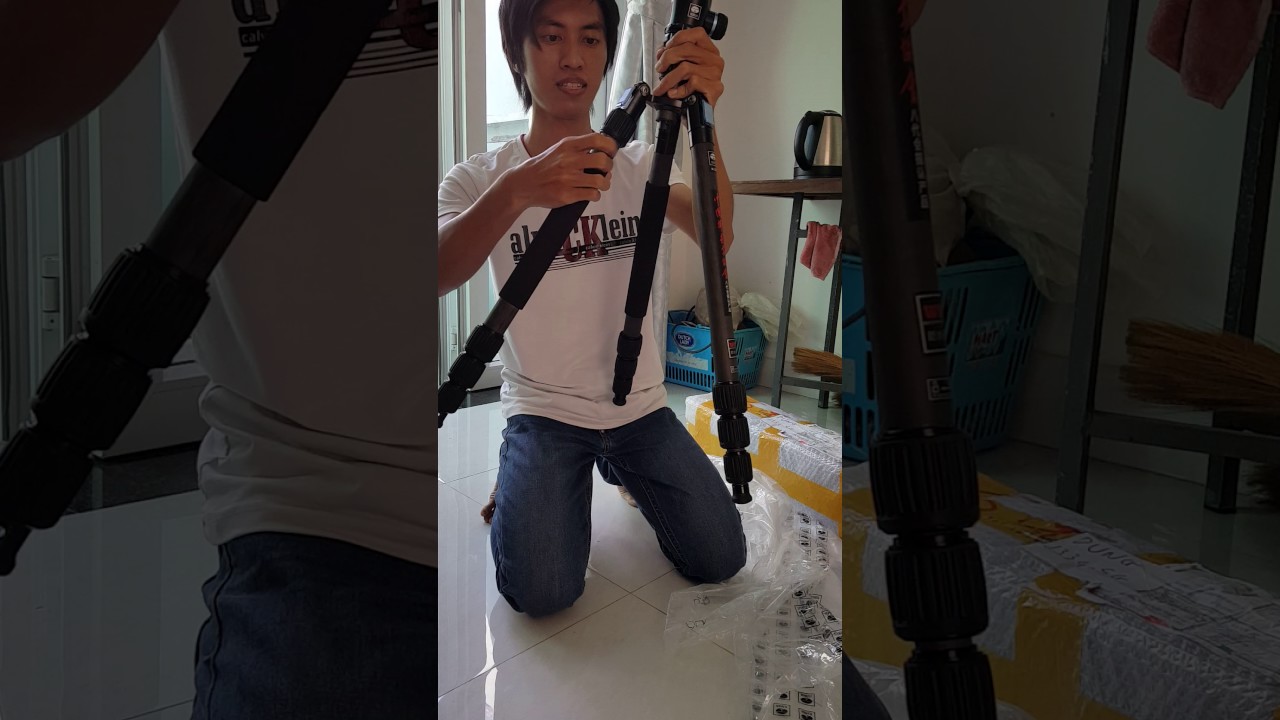 Unbox tripod Sirui w2204 + ballhead k20x