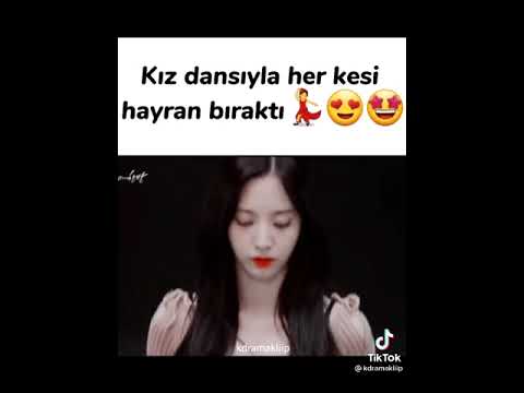 koreli kızdan  efsane dansı