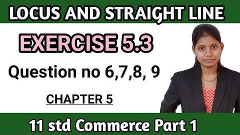 exercise 5.3 class 11 maths | question no 6 to 9 Commerce part 1 | maharashtra state board